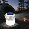 USB Rechargeable Solar Camping Lantern 2400mAh Camping Light Multifunctional Tent Lamp  Outdoor