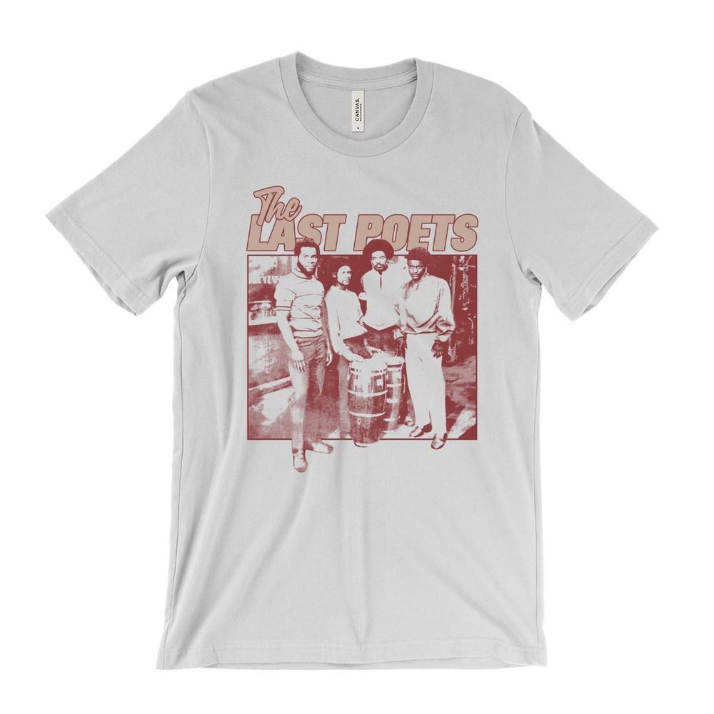 The Last Poets t-shirt - Civil Rights - Harlem, Wake up, Common, Gil Scott Heron Unisex T-Shirt XXL