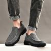 Mode Slipper aus echtem Leder Nähen Outdoor Casual Mode Loafer Herren Loafer Hochwertige Plateauschuhe Frühling Herbst Herrenschuhe