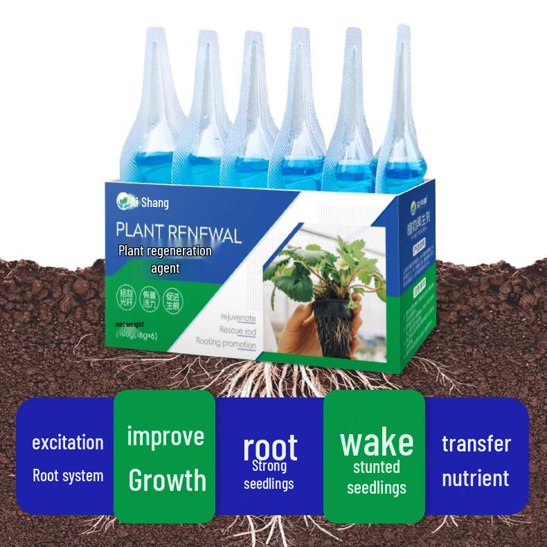 Universal Plant Revitalizer: Water-Soluble Nutrient Solution for Green & Potted Plants, Flowers, Yellowing Leaves