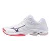 Mizuno  Wave Voltage 2 White Violet Indigo Women Sneakers Camellia-Rose V1GC246020