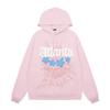 Felpa Oversize Unisex con Stampa di Lettere Metallizzate Stile Hip Hop Felpa in Cotone Uomo Abbigliamento Casual Invernale