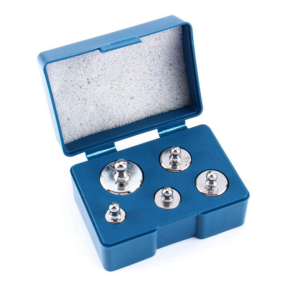5Pcs6Pcs7PcsSet Calibration Weight Kit Jewelry 105g 205g 500g Total Weight
