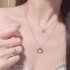 New Vintage S925 Sterling Silver Honeycomb Pendant Pave 5a Zirconia Necklaces For Women Party Fine Luxury Jewelry