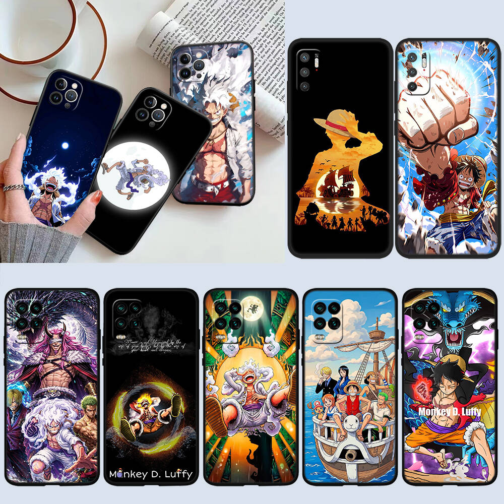 Luffy One Piece Case for Samsung Note 20 10 S25 Plus Ultra Lite FE M20 M21 M30 M31 M51 A11 A26 A51 A52 A53 A56 A70 A71 A72 A73