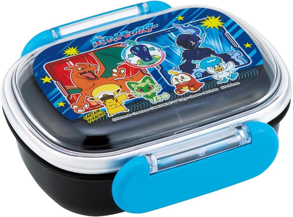 Bento Single Soft Made in Set Pokémon Box, Tier, Lid, Japan, 270ml, Pokémon, 24-Piece (Lunch Box, Balan)