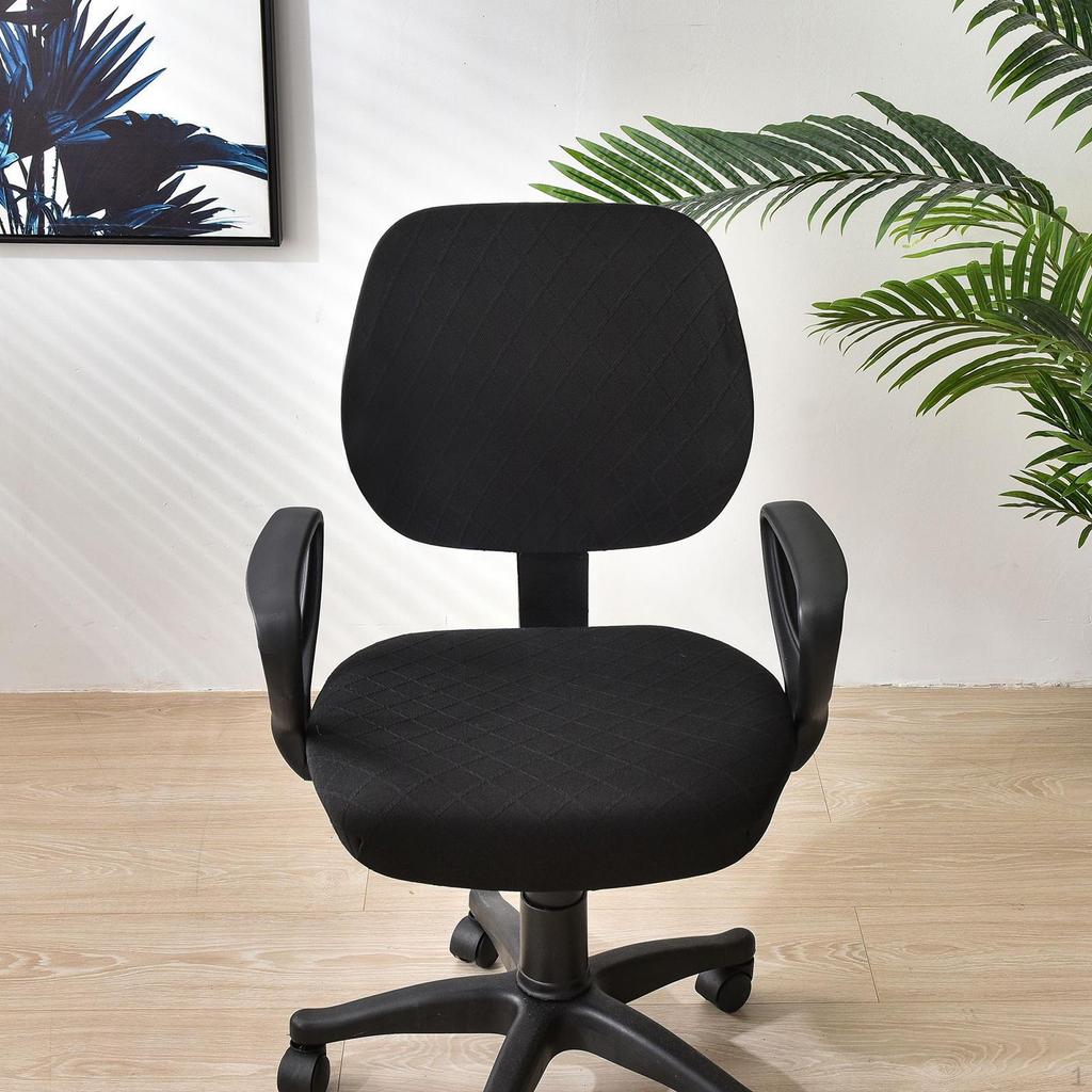 Home Rotate Seat Cover Slipcover Machine Washable Easy To Remove for Study Office
