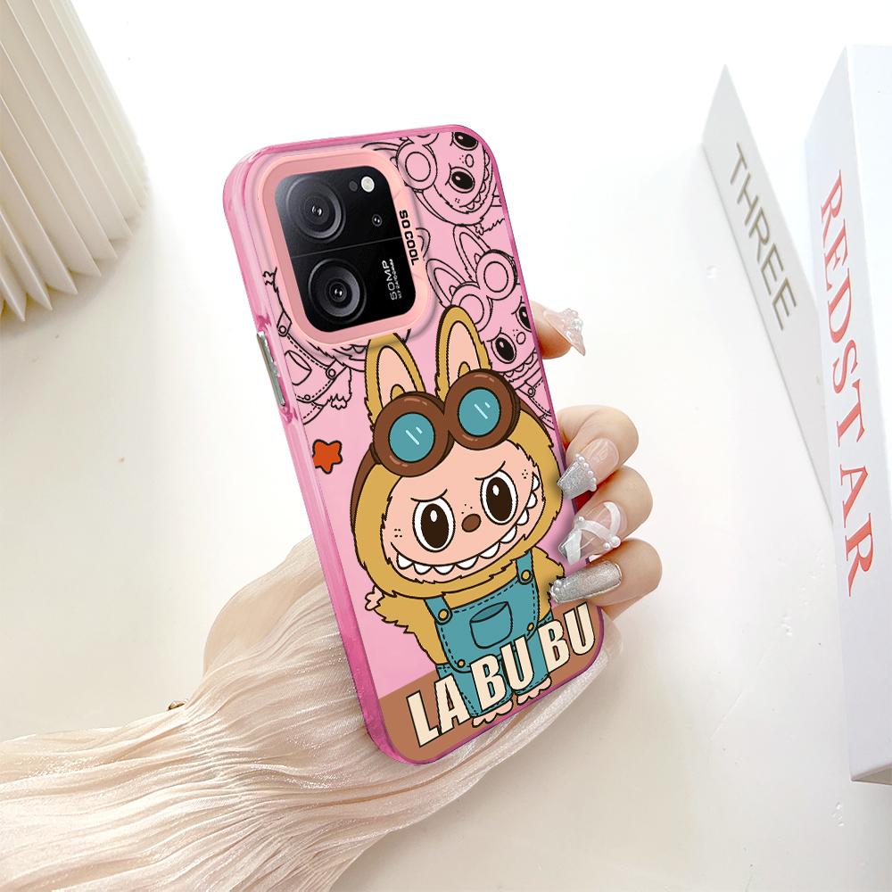 Painted Pattern Colorful Sliver Double Sided Hard Shell Shockproof Anti-fall Phone Casing for Xiaomi Redmi Poco