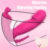 Wearable Sex Toy Vibrator Dildo 3 in 1 Panties Masturbator G Spot Clitoris Stimulator Massager for Women Couples Adults 18