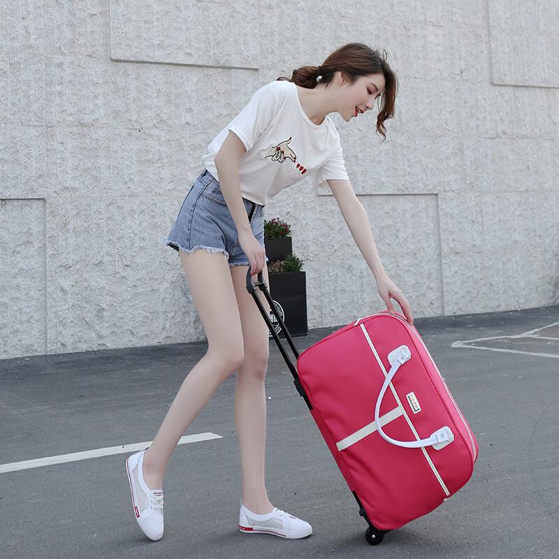OEING Women s Rolling Travel Bag