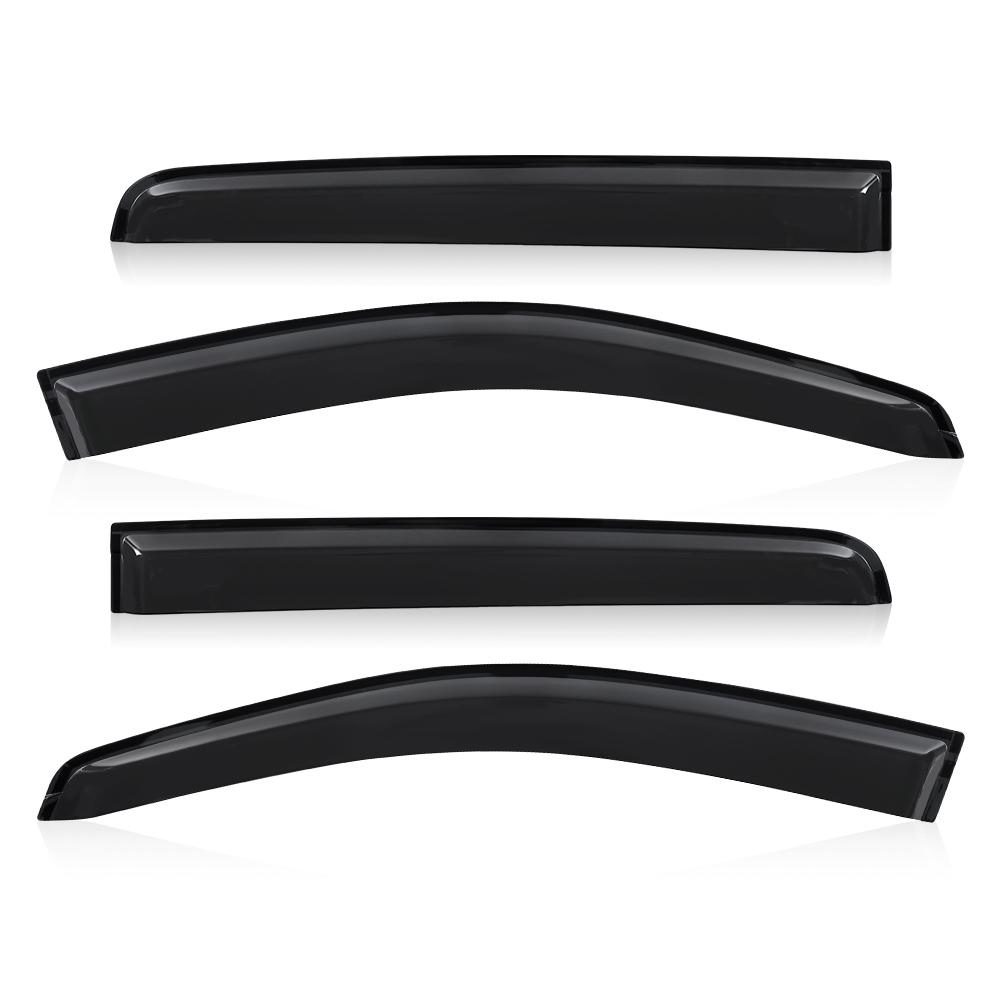 Wind Visor Sun Rain Guards Window Deflectors Weather Shields for Mazda Bt50 2012-2020 4PCS Door Visors Car Accessories