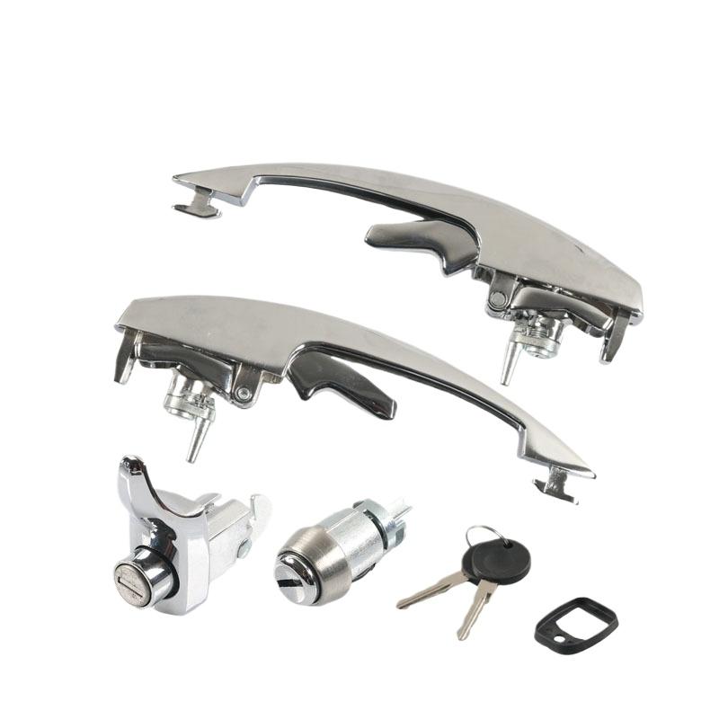 

Наружные ручки дверей левая и правая с 2 ключами для VW Beetle VW Vocho 1973-2004 OEM 111837205J 1BM827503 1BM837205 Door Handle set
