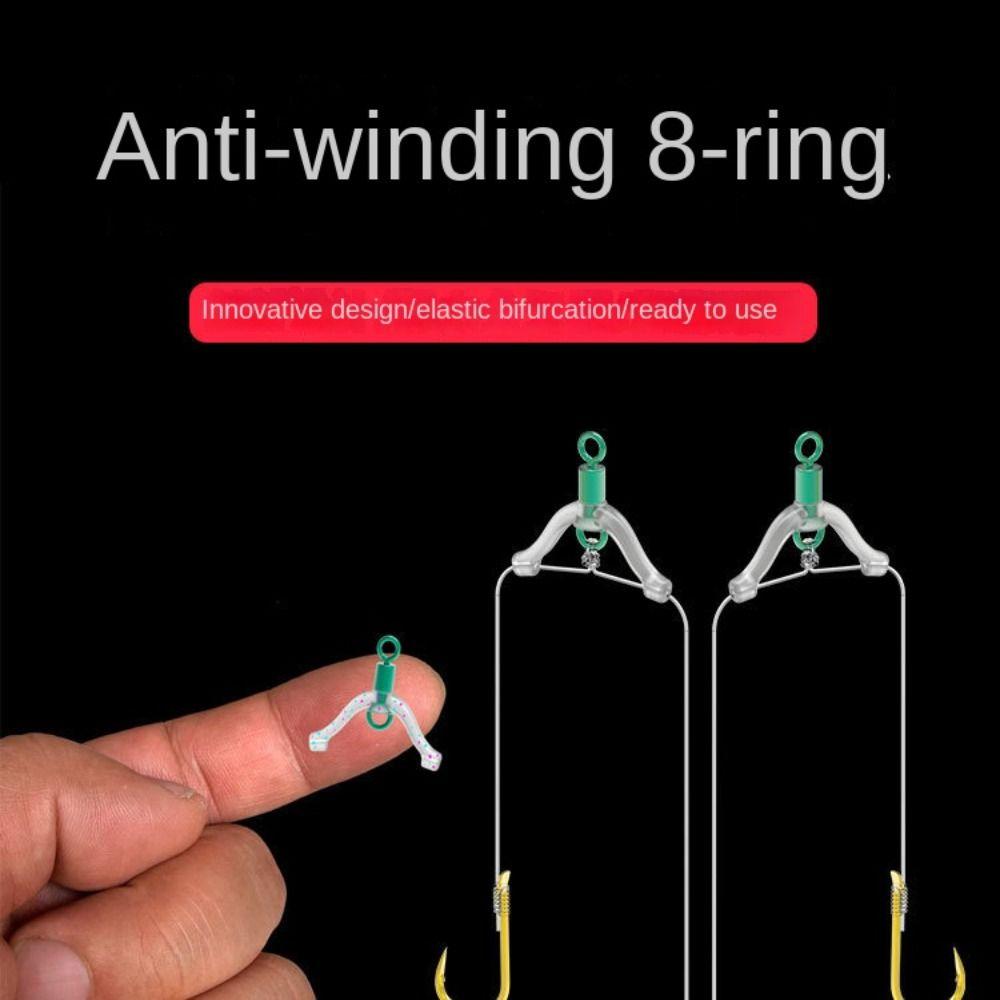 

Space Beans Fishing Subline Splitter Divider Luya Fishing Bait Pin Fishing Lure Connect S