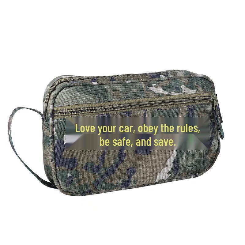 Camouflage Portable Driving Document Bag