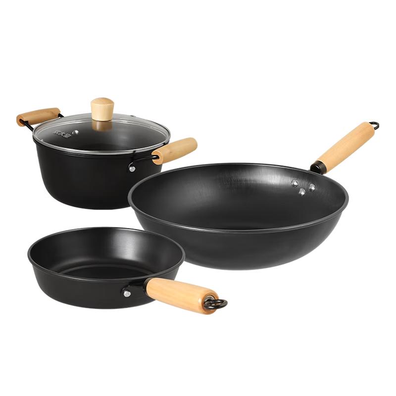COOKER KING Stainless Steel 3-Piece Cookware Set