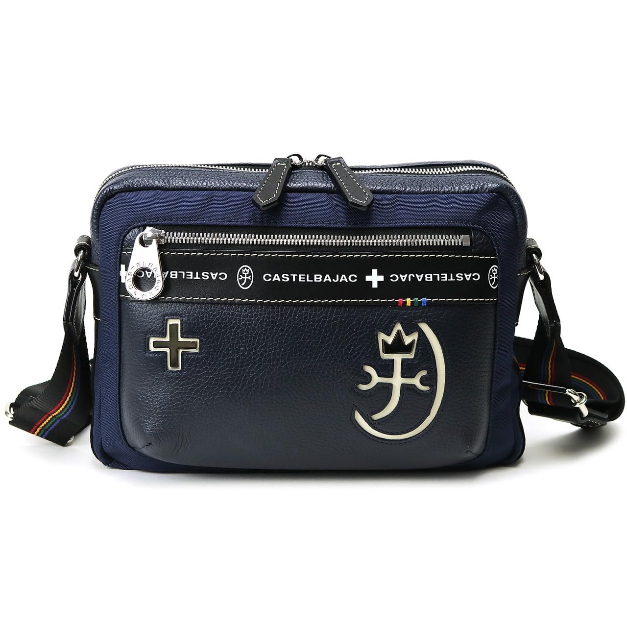 Castelbajac Connect Shoulder Bag 083112 Navy 21090₽