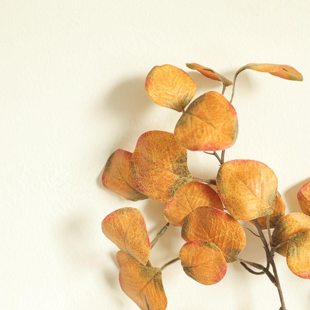 Blumen-Rundes-Kupfer-Blatt-Wanddekor: Rosen-Hochzeitsstrauß mit Kunstblumen - INS-Stil YC1044