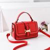 2025 new shoulder small square bag fashionable women's oblique span bag women's shoulder bag summer date women's bag