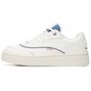 Life Collection Anti-Slip Wear-Resistant Low-Top Skateboard Shoes Women's White Blue Sneakers 922038026-2