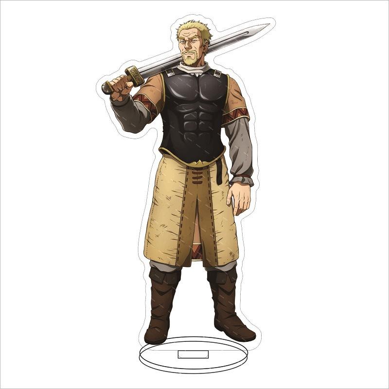 Anime Vinland Saga Thorfinn Acrylic Stand Model Plate Decoration Desk Figure Display Fans Gifts Animation Products Tableware