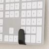 Universal Wall-mounted Keyboard Rack Storage Hook Belt Rack Keyboard Mouse Wall Clip  Closet