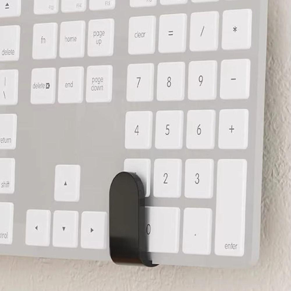 Universal Wall-mounted Keyboard Rack Storage Hook Belt Rack Keyboard Mouse Wall Clip  Closet