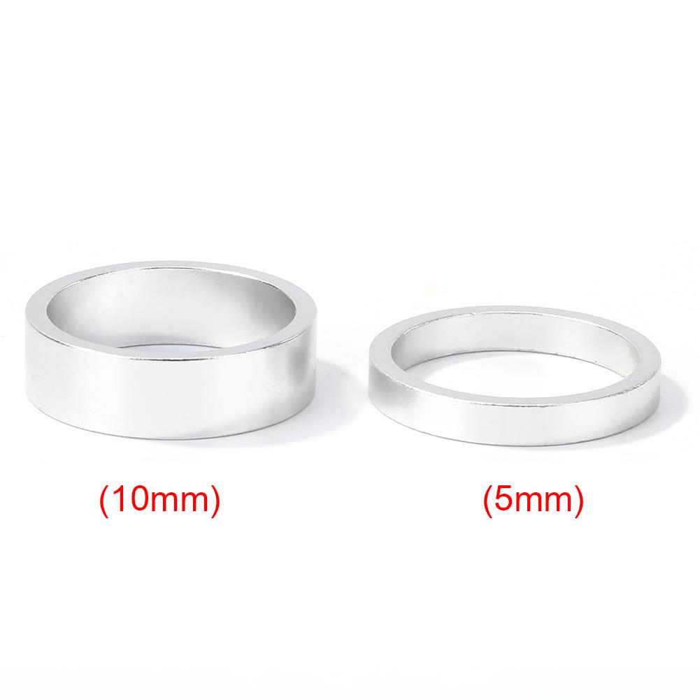 Small Bike Headset Washer Stem Spacer Ring Gasket Mountain Bicycle Front Fork for Outdoor Caring Personal Bicycle Supply