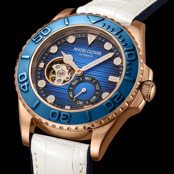 Angel Clover Sea Cruise Automatic SCA44PBU-WH Wrist Watch