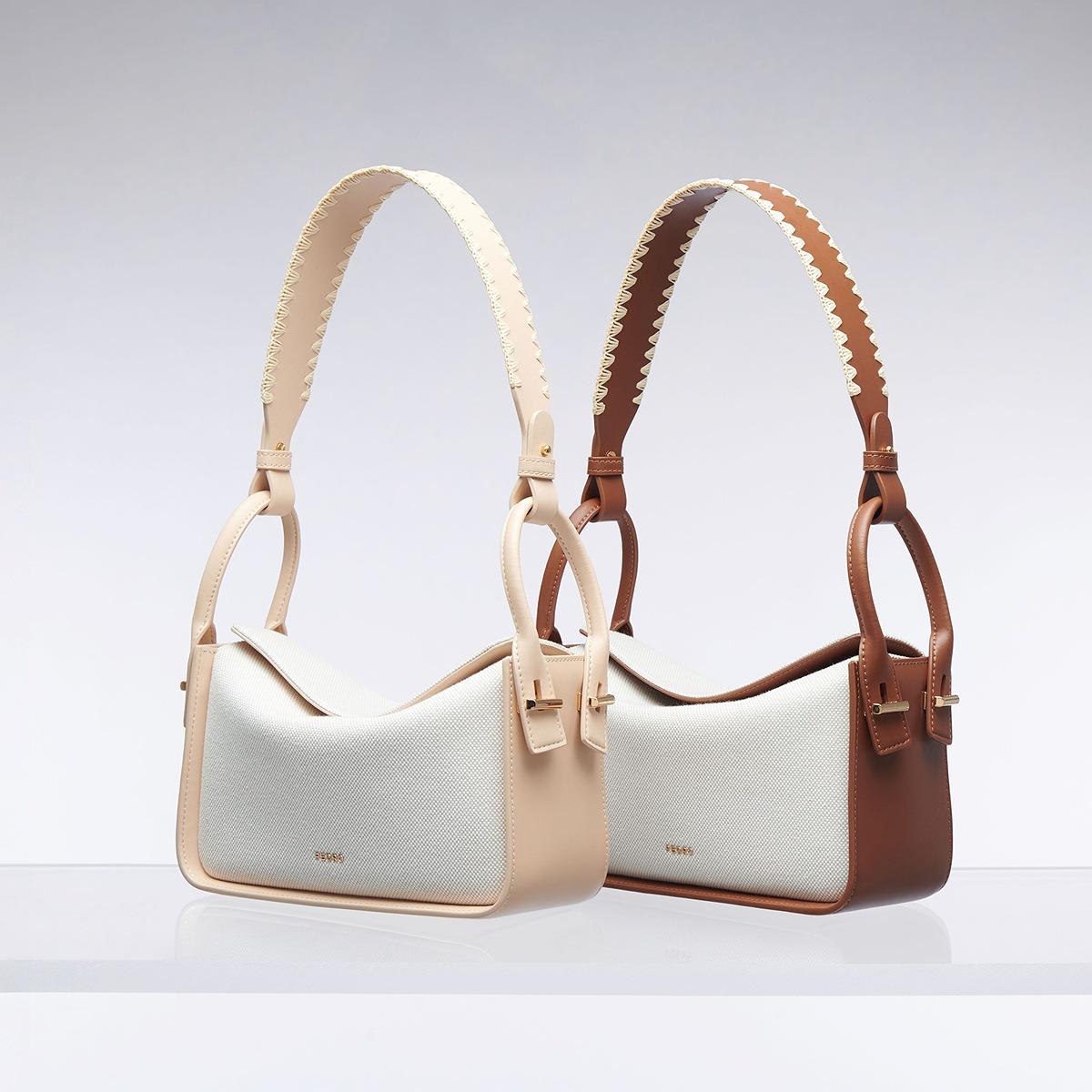 Jmg Bags Women's Leather Swing Bag, Crossbody Bag, Vegetable Basket Bag