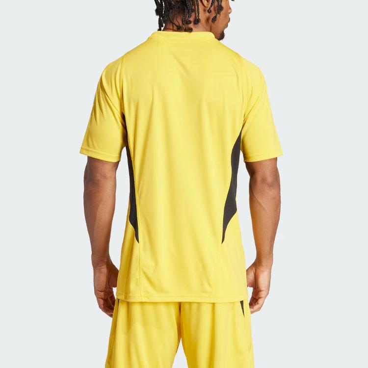 New Adidas Juventus Tiro 23 Training Jersey Soccer Jersey Men's Yellow IQ0875