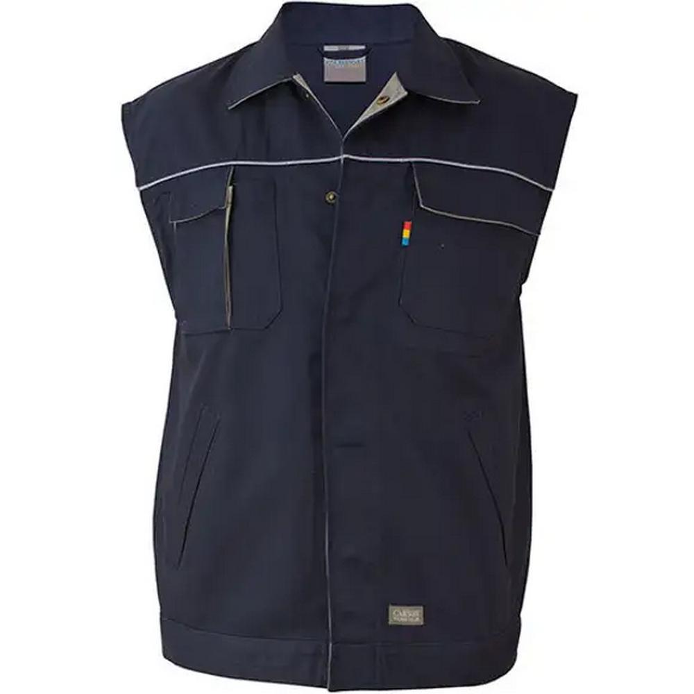 Carson Contrast Mens Work Gilet
