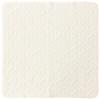 LILIANA Waterproof Quilted Cover, Square, 120x120cm, for Baby, Bedwetting Prevention, with Elastic Corners, Washable, Ivory, Cloud