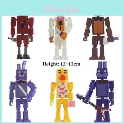 Five Nights At Freddy's Lichtgevende Actiefiguur Set 6/8 stuks