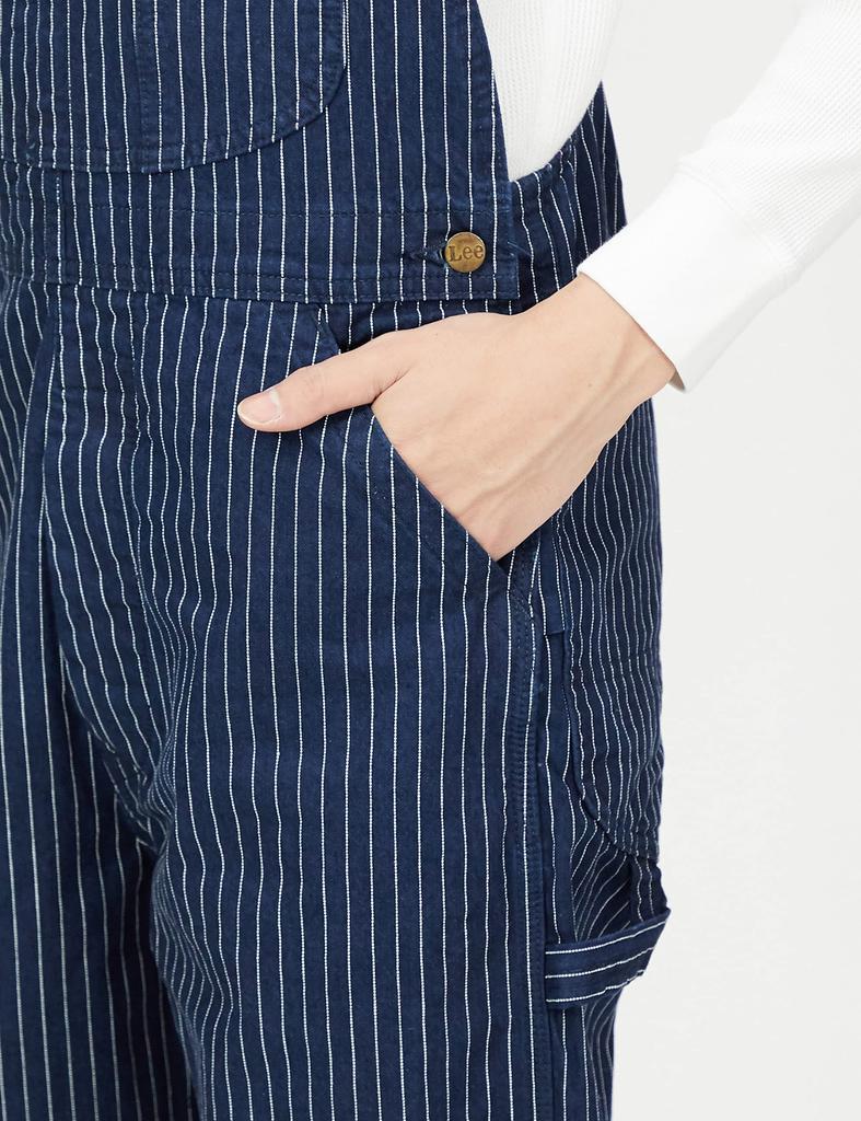 Lee Denim Plus Size L Overalls, Striped, Unisex, Size, LM7254,