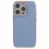 For iPhone 16 Pro Case TPU Slim Fit Shockproof Phone Cover 6D Electroplating