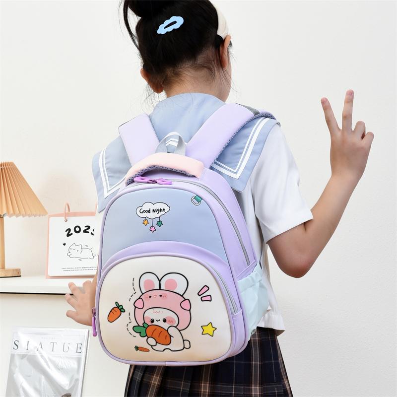 Cartoon Kindergarten Children's Schoolbag For Boys And Girls Lightweight Backpack
