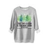 Tree Tops Glisten Kids Thick Sweatshirt Comfortable Fashion Printed Pullover