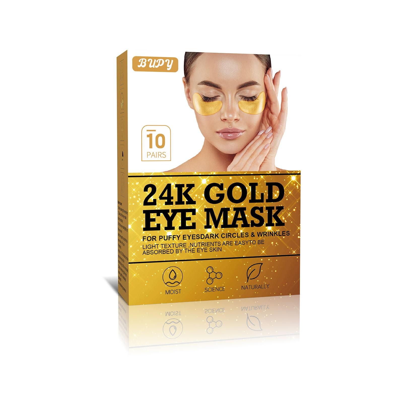 

Золотисто-зеленая маска для глаз с морскими водорослями, увлажняющая и маска для глаз One Size