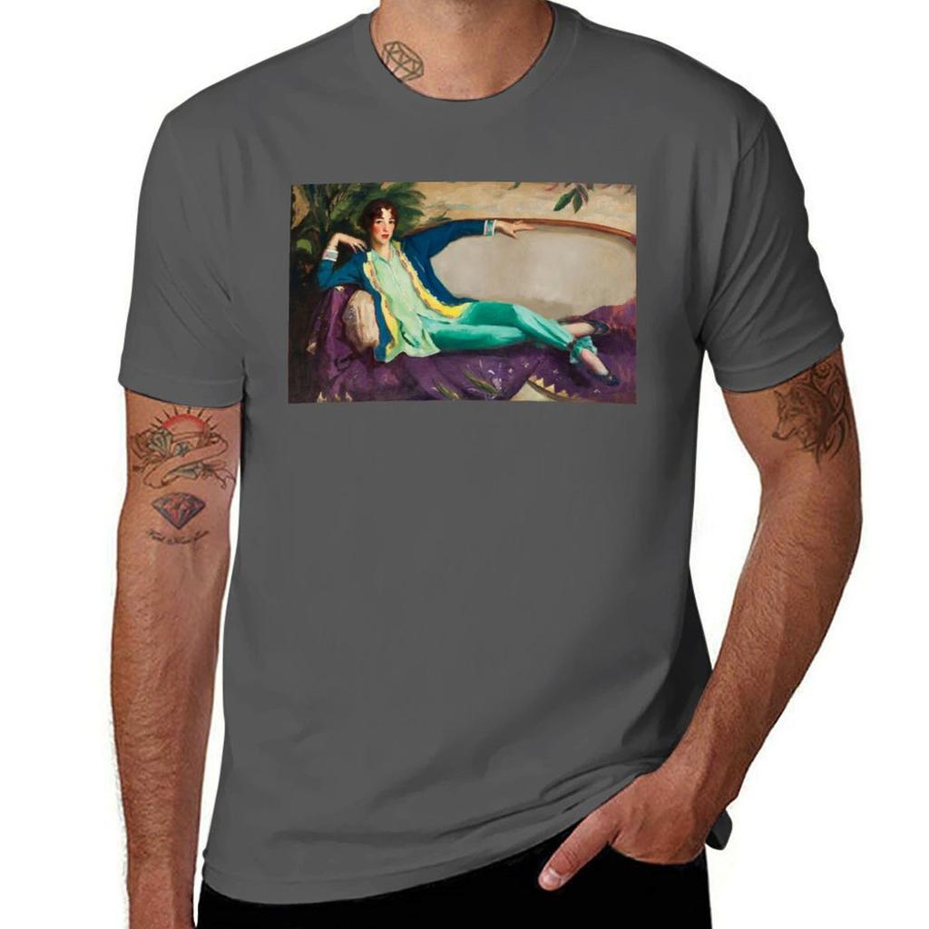 Robert Henri Gertrude Vanderbilt Whitney Tshirt Active Wear Sports For Unisex Tshirt