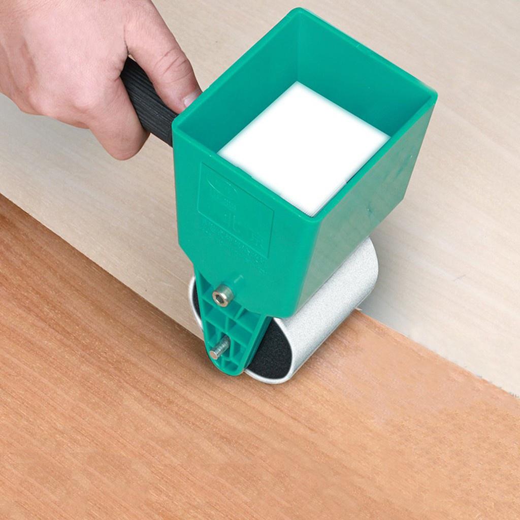 3 inch portable glue applicator professional coated glue roller Manual Gluer woodworking