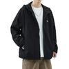 Yacang Charge Jacket Men'S Season Loose Windbreaker Hooded Cotton Jacket Men'S Clothes Casual Jacket Men'S