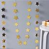 Star Paper Garland Banner Bunting Drop Baby Shower Wedding Party Decoration