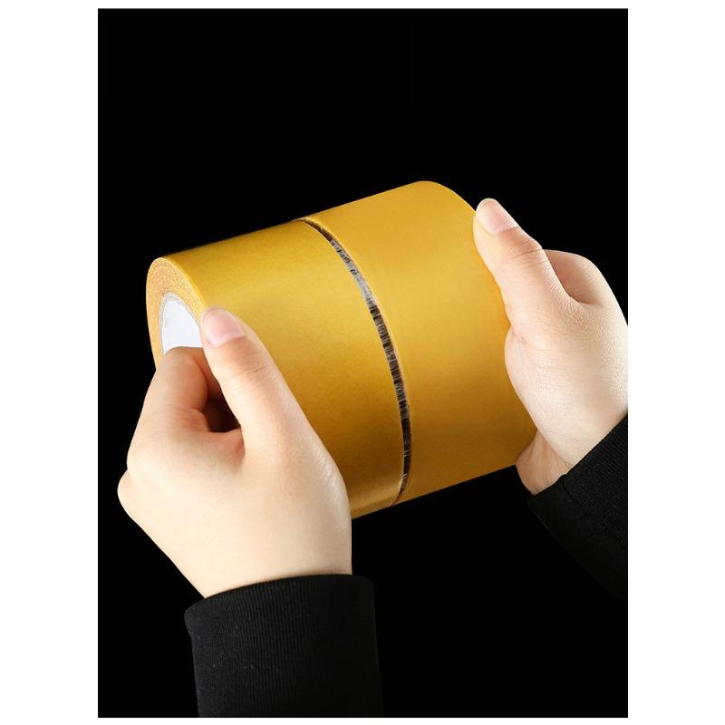 

Прочная тканевая двухсторонняя лента Желтая высоковязкая широкая двухсторонняя лента для ковров Прозрачная сетчатая стекловолоконная лента 3 * 8 type
