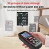 NF-270 Electronic Ruler HD large screen Measuring Tool Portable Infrared Measurement Handheld Red Light Laser Rangefinder