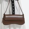 Lackleder Achseltasche Sommerdesign Baguette-Tasche Hand- und Schulterklappe Nische Retro-Tasche