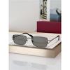 Fashionable Unisex Rimless Metal Sunglasses CT0550S with UV Protection
