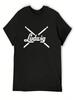 Batterie Ludwig T-Shirt Top Estivo Costumi Divertenti Animale Prinfor Ragazzi Estate 2025 T-Shirt Grafiche da Uomo Pacco