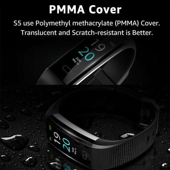 S5 Sports Smart Watch Bluetooth Fitness Tracker IP68 Frecuencia cardíaca  Monitor de presión arterial Pulsera inteligente comprar a buen precio —  entrega gratuita, reseñas reales con fotos — Joom
