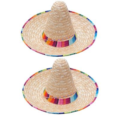 Fiest Hat Straw Sombrero Hat Mini Mexicans Sombrero Hat Sombrero Party Hat