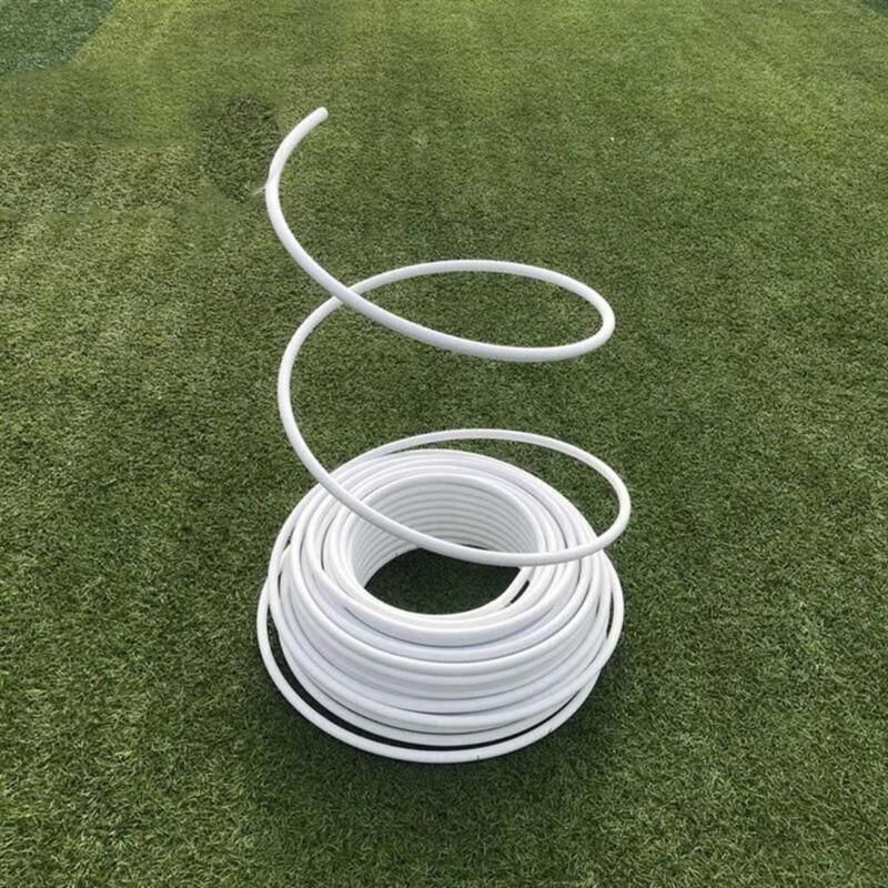 Tub PVC Flexibil Rulou de 16,4ft Țeavă Aluminiu Plastic Pentru Decorare Festival Aniversar Aranjament Flori Nuntă